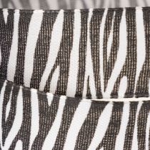 Product Gift ribbon with zebra print, 25mm wide, 20m long