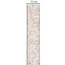 Product Decorative ribbon, transparent organza ribbon for table decoration, 15mm wide, 20m long