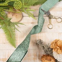 Product Gift ribbon with classic pattern for bows and decoration, 40mm x 15m