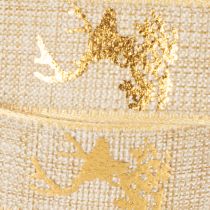 Product Decorative ribbon, deer design, Christmas ribbon, 15mm x 15m