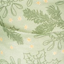 Product Gift ribbon holly and mistletoe 40mm 15m