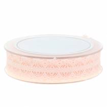 Product Lace ribbon, pink, 26mm, 20m