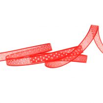 Deco ribbon with dots 7mm L20m