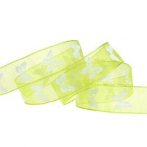 Product Organza ribbon butterfly 25mm 20m