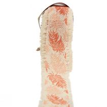 Product Decorative ribbon rainforest cotton ribbon orange 30mm 15m