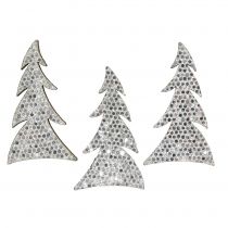 Product Glittering Christmas tree for scattering 4cm 48 pcs