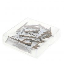 Product Glittering Christmas tree for scattering 4cm 48 pcs