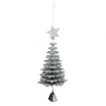 Product Tree to hang with bell silver 29cm