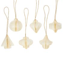 Product Elegant paper tree ornaments, Christmas decorations, Scandinavian look