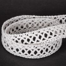 Product Decorative lace ribbon, cotton, for creative design, 18mm, 10m