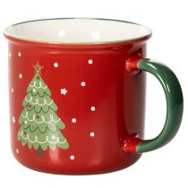 Product Christmas mug with Christmas tree motif, 9cm