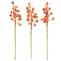 Product Bunch of orange berries, 20cm long