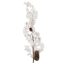Product Artificial branch winter decoration with berries and cones 60cm