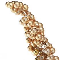 Product Berry branch with golden berries Christmas branch 70cm