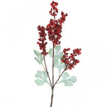 Artificial berry branch red artificial branch Christmas decoration 74cm