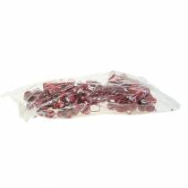 Product Bellgum branch 5cm - 7cm red frosted 20 pcs