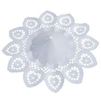 Product Paper lace flower bouquet holders 16cm 25 pcs