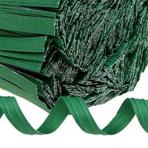 Binding strips medium green 25cm 2-wire 1000p