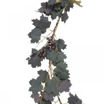 Decorative garland vine leaves and grapes autumn garland 180cm