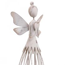 Product Blossom fairy table decoration spring metal decoration fairy white H30.5cm