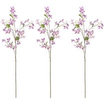 Product Artificial Clematis Branch Flower, Long-Lasting Table Decoration, 110cm, 3 Pieces