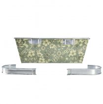 Product Flower box with holder balcony metal 35x15cm H13cm