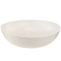 Product Flower Bowl Plastic Bowl in Beige Mottled Ø30cm 3pcs