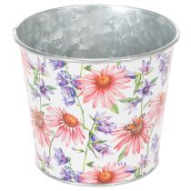Product Flower pot, spring decoration, planter, metal, Ø12cm, H10.5cm