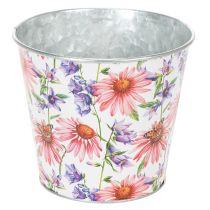Product Flower pot, spring decoration, planter, metal, Ø14cm H12.5cm