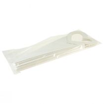 Product Flower Bag Roses Gift Packaging White 46cm 12 Pcs