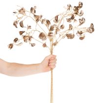 Product Bean Blossom Branch Metallic Artificial Plant Christmas 80cm 3pcs