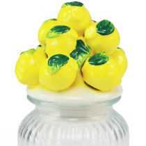 Product Bonboniere Glass with Lid Lemon Cookie Jar Ø11cm H19cm