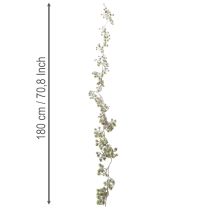 Product Artificial bonsai garland, finely snow-covered, 180cm