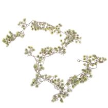 Product Artificial bonsai garland, finely snow-covered, 180cm