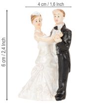 Product Bride and groom 6cm 2pcs