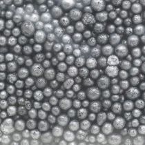 Product Metallic decorative beads anthracite decorative granules round 4-8mm 1l
