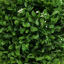 Product Boxwood Ball with Flowers Decorative Ball Green Ø18cm 1 pc