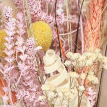 Product Dried flower bouquet, colorful and exotic, 55cm, 120g - Vibrant, decorative &amp; easy-care home decoration in boho style