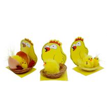Product Chenille Chicks in Nest Mix Ø 5.5cm 3pcs