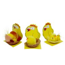 Product Chenille Chicks in Nest Mix Ø 5.5cm 3pcs