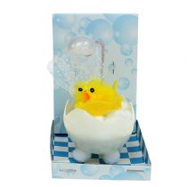 Product Chenille chick in the bathroom 8.5cm yellow