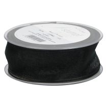Product Chiffon ribbon organza ribbon organza black 40mm 20m
