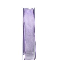 Product Chiffon ribbon organza ribbon decorative ribbon organza purple 15mm 20m