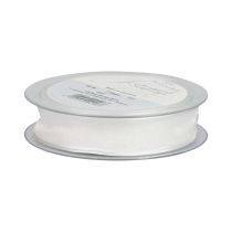 Product Chiffon ribbon organza ribbon decorative ribbon organza white 15mm 20m