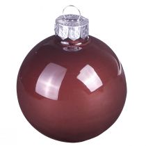 Product Christmas tree balls gold brown mix glass balls Ø5cm 24 pcs