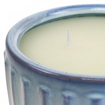 Citronella candle in pot Scented candle lemon Ø18cm H8cm