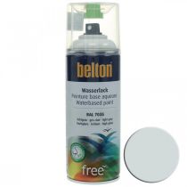 Product Belton free water-based paint gray high gloss spray light gray 400ml