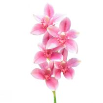 Product Cymbidium orchid artificial 5 flowers pink 65cm