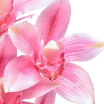 Product Cymbidium orchid artificial 5 flowers pink 65cm