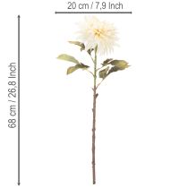 Product Artificial Dahlia Flower for Vase 68cm